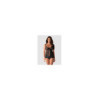 Amanta Babydoll - Noir et Turquoise